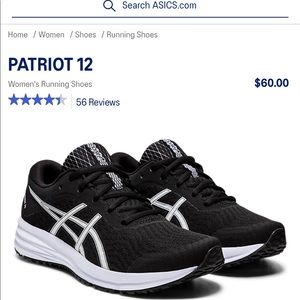 ASICS Patriot 12 running shoe size 9.5